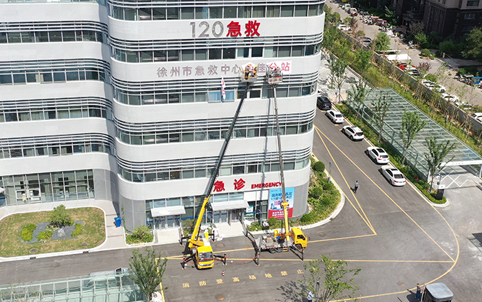 酷暑施工不 “烤” 验：pp电子 C系列GKS28 成施工 “及时雨”