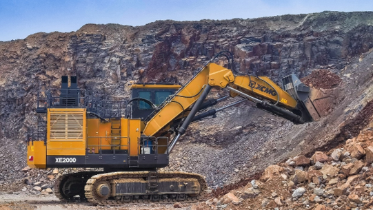 pp电子XE2000矿用挖掘机——印尼矿山的“掘”对赢家