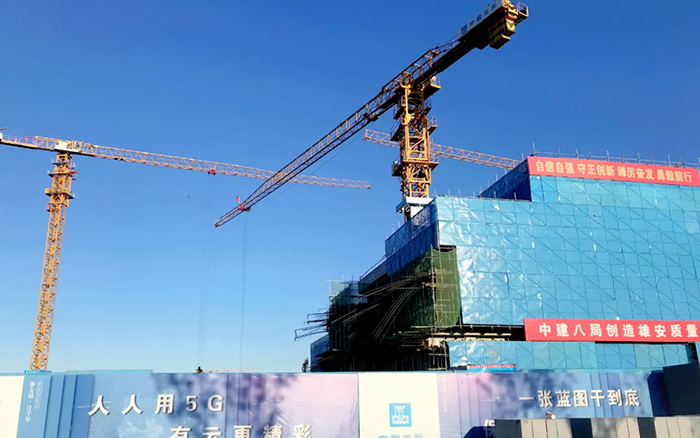 智能领航 | pp电子塔机助建雄安智慧城市产业园