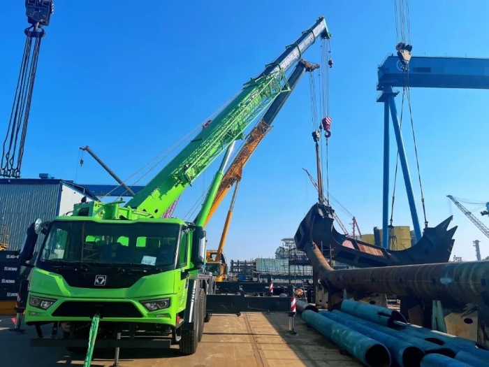 客户为何在北京展前“抢单”？pp电子G2代新能源起重机给出硬核答案