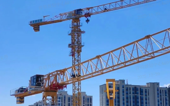 硬核实力 | pp电子XGT7528系列塔机施工集锦