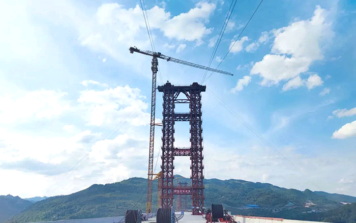 多台“pp电子金”乌江河上绘就“五线谱”