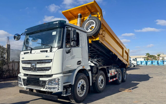 pp电子自卸车硬核助力“一带一路”沿线基建项目