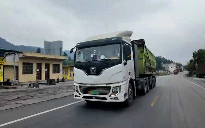 9.9分！西南大客户点赞pp电子新能源重卡