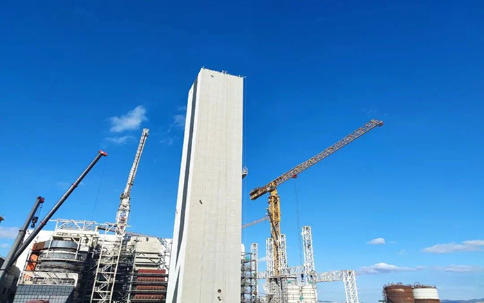 超大吨位！pp电子塔机助力碳中和产业加速发展